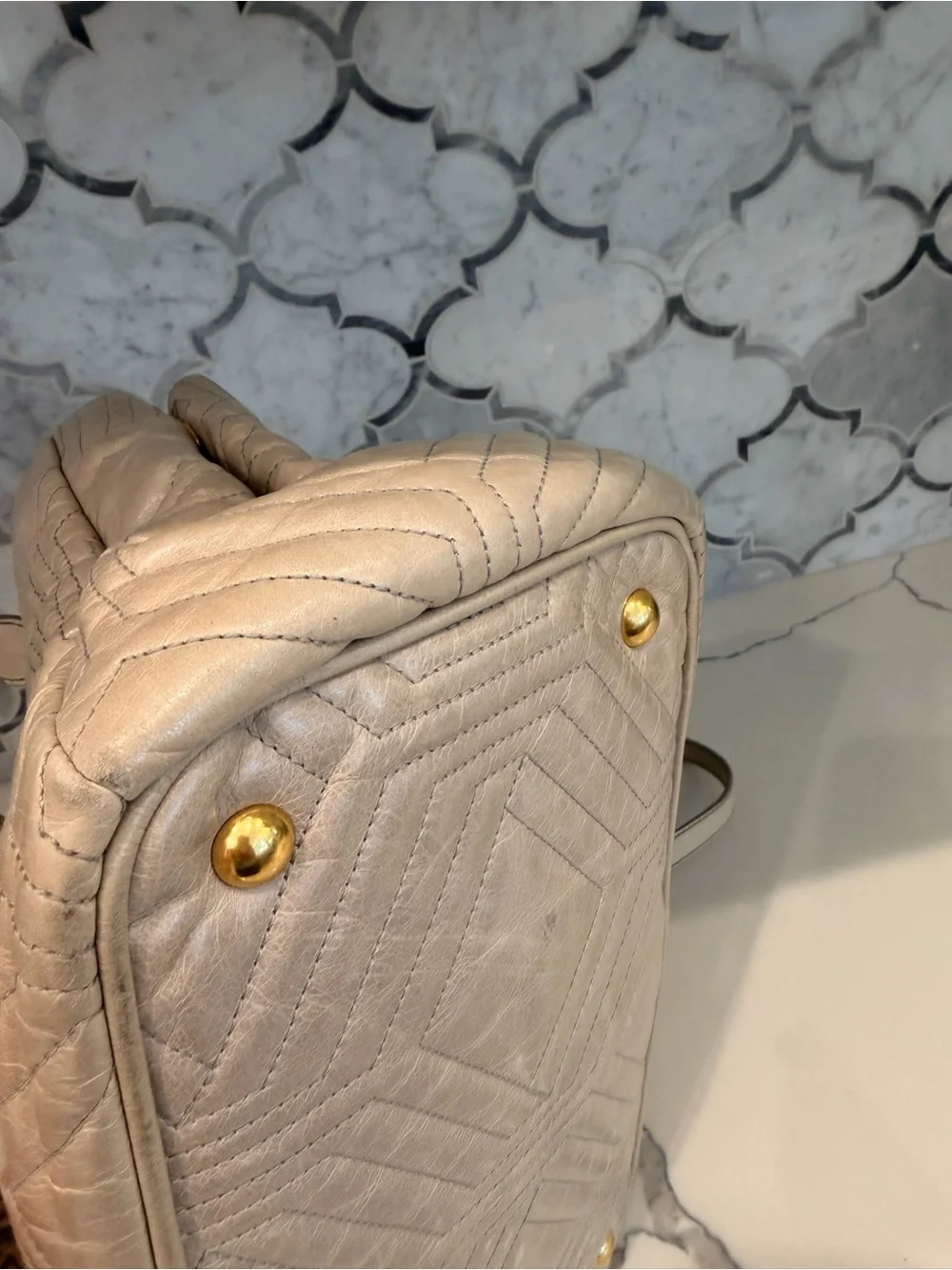 MIU MIU Quilted Leather Crossbody bag